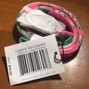 NWT Tropical Paradise Vera Bradley Lanyard